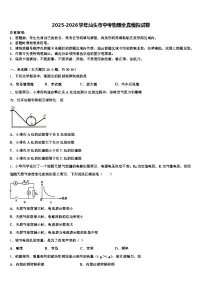 2025-2026学年汕头市中考物理全真模拟试卷（含答案解析）