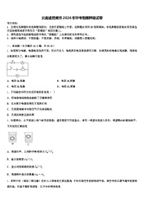 云南省昆明市2026年中考物理押题试卷（含答案解析）