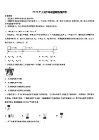 2026年大庆市中考猜题物理试卷（含答案解析）