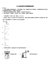 2026届合肥市中考物理押题试卷（含答案解析）
