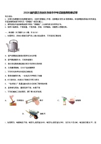 2026届内蒙古自治区赤峰市中考试题猜想物理试卷（含答案解析）