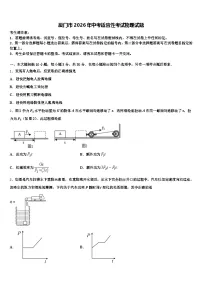 厦门市2026年中考适应性考试物理试题（含答案解析）