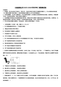 云南省保山市2025-2026学年中考二模物理试题（含答案解析）