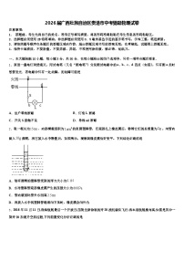2026届广西壮族自治区贵港市中考猜题物理试卷（含答案解析）