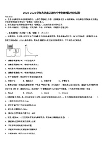 2025-2026学年吉林省辽源市中考物理模拟预测试卷（含答案解析）