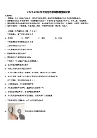 2025-2026学年南充市中考物理四模试卷（含答案解析）
