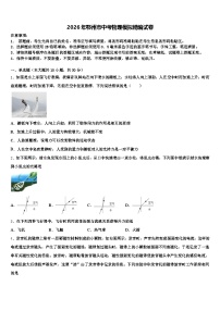 2026年鄂州市中考物理模拟精编试卷（含答案解析）
