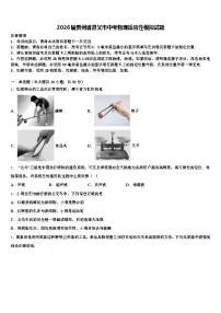 2026届贵州省遵义市中考物理适应性模拟试题（含答案解析）