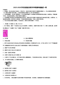 2025-2026学年安徽省合肥市中考物理考前最后一卷（含答案解析）