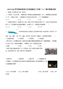 2025-2026学年陕西省西安市西咸新区八年级（上）期末物理试卷-自定义类型