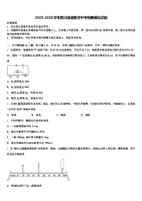 2025-2026学年四川省德阳市中考物理模拟试题（含答案解析）