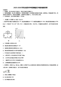 2025-2026学年运城市中考物理最后冲刺浓缩精华卷（含答案解析）