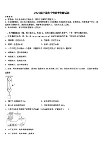 2026届宁波市中考联考物理试题（含答案解析）