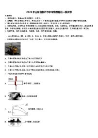 2026年山东省临沂市中考物理最后一模试卷（含答案解析）