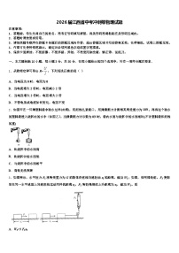 2026届江西省中考冲刺卷物理试题（含答案解析）