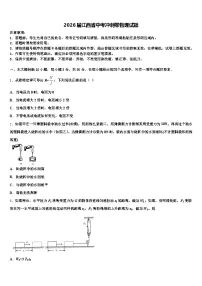 2026届江西省中考冲刺卷物理试题（含答案解析）