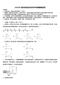 2026年广西壮族自治区河池市中考物理四模试卷（含答案解析）