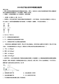 2026年辽宁省大连市中考物理五模试卷（含答案解析）