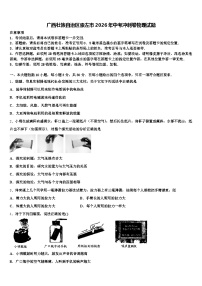 广西壮族自治区崇左市2026年中考冲刺卷物理试题（含答案解析）