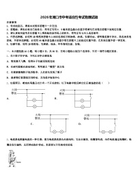 2026年周口市中考适应性考试物理试题（含答案解析）