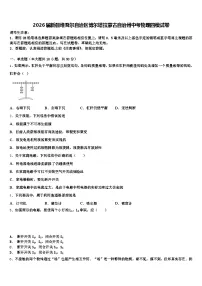 2026届新疆维吾尔自治区博尔塔拉蒙古自治州中考物理四模试卷（含答案解析）