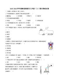 2025-2026学年湖南省湘潭市九年级（上）期末物理试卷-自定义类型