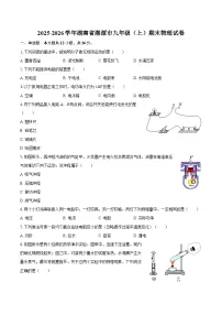 2025-2026学年湖南省湘潭市九年级（上）期末物理试卷-自定义类型