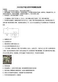 2026年辽宁省大连市中考物理仿真试卷（含答案解析）