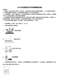 2026年安徽省安庆市中考物理模拟试题（含答案解析）