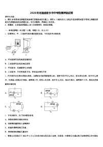 2026年河南省新乡市中考物理押题试卷（含答案解析）