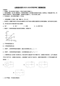 山西省运城市2025-2026学年中考二模物理试题（含答案解析）