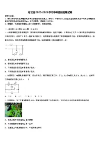 湖北省2025-2026学年中考猜题物理试卷（含答案解析）