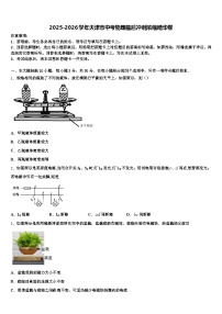 2025-2026学年天津市中考物理最后冲刺浓缩精华卷（含答案解析）