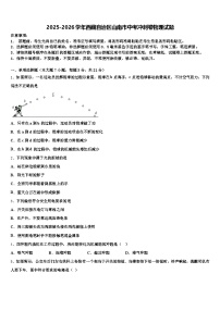 2025-2026学年西藏自治区山南市中考冲刺卷物理试题（含答案解析）