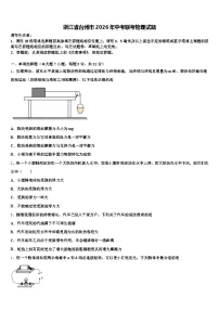 浙江省台州市2026年中考联考物理试题（含答案解析）