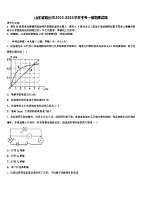 山东省烟台市2025-2026学年中考一模物理试题（含答案解析）