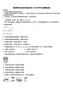 新疆维吾尔自治区阿克苏地区2026年中考三模物理试题（含答案解析）
