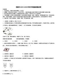 昆明市2025-2026学年中考猜题物理试卷（含答案解析）