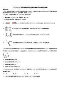 2025-2026学年西藏自治区中考物理最后冲刺模拟试卷（含答案解析）