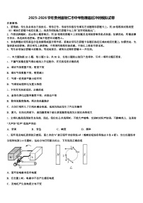 2025-2026学年贵州省铜仁市中考物理最后冲刺模拟试卷（含答案解析）