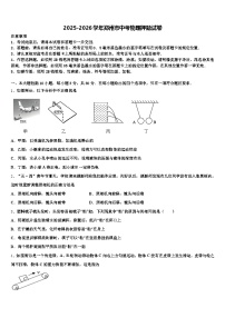 2025-2026学年郑州市中考物理押题试卷（含答案解析）