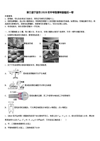 浙江省宁波市2026年中考物理考前最后一卷（含答案解析）