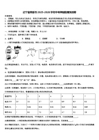 辽宁省阜新市2025-2026学年中考押题物理预测卷（含答案解析）
