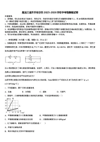 黑龙江省齐齐哈尔市2025-2026学年中考物理模试卷（含答案解析）