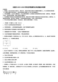 沈阳市2025-2026学年初中物理毕业考试模拟冲刺卷（含答案解析）
