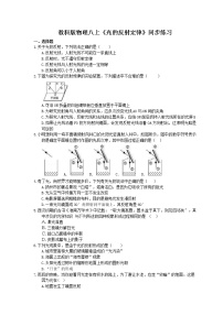 初中物理教科版八年级上册第四章 在光的世界里2 光的反射定律课后测评