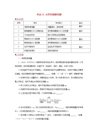 全国各地2018_2020三年中考物理真题分类详解汇编考点15力学实验探究题含解析