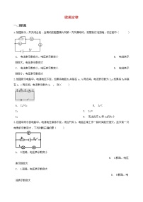 2021年中考物理必考点专项训练欧姆定律含解析