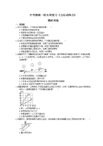 2021年中考物理一轮专项复习《力运动和力》课时训练(含答案)