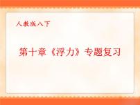 初中物理人教版八年级下册10.1 浮力复习ppt课件